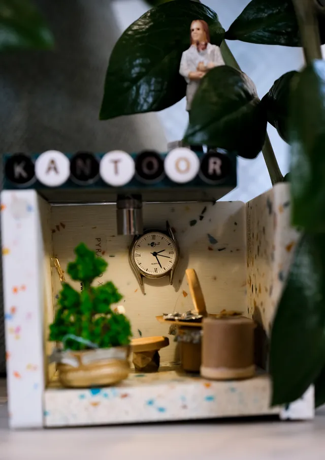 Foto van de workshop Verborgen wereld bieb